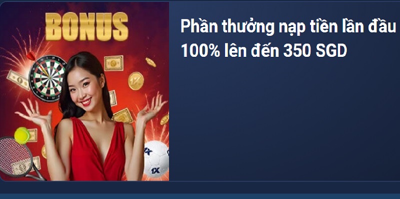 Khuyến mãi 1 Khuyến mãi thưởng nạp lên đến 100% giá trị