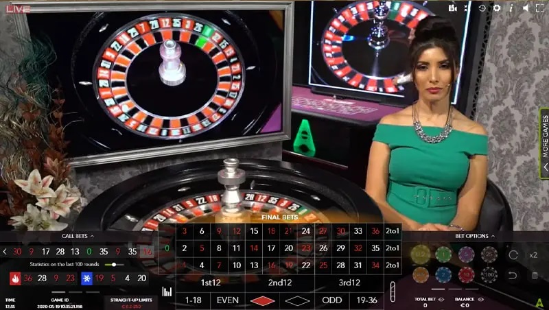 Live Casino 3 Roulette là sân chơi game bài siêu hấp dẫn